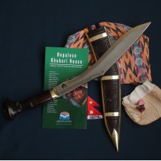 13" Chainpure Carving Wooden khukuri